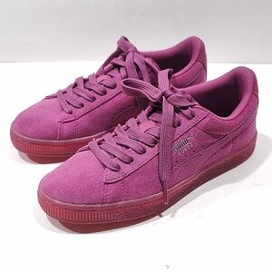 PUMA Suede Classic XXI Sneakers Purple Fuchsia Unisex US Men 5 Women 6.5 EU 37